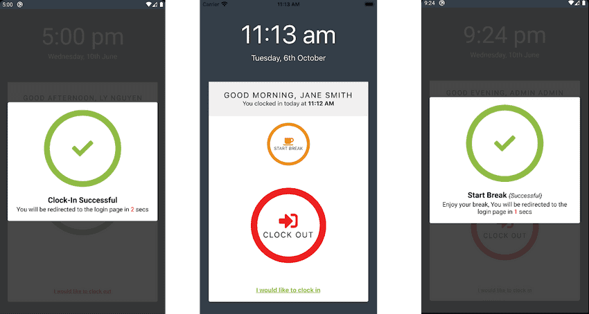 punch clock apps